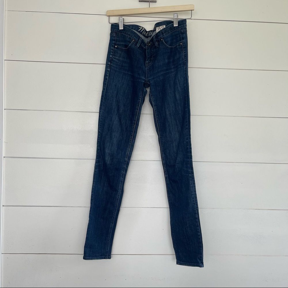 Madewell Dark Wash Skinny Jeans